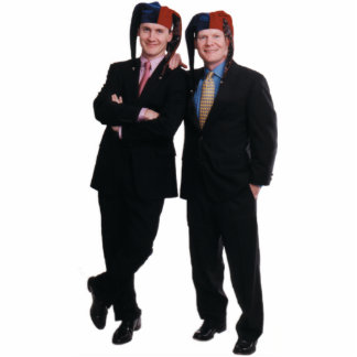 David & Tom Gardner Photo Stand-Up Standing Photo Sculpture