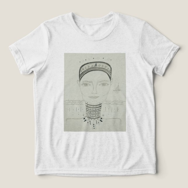 David Tri-Blend Shirt (Design Front)