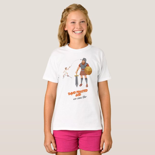 David trusted God, we can too T-Shirt (Front Full)
