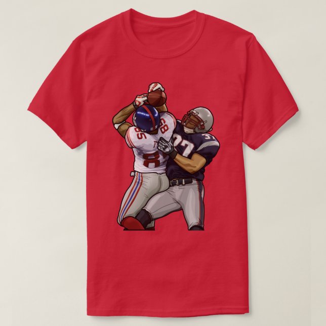 David Tyree Helmet Catch T-Shirt (Design Front)