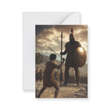 David vs Goliath: Card (blank inside)