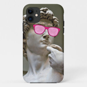 David wears rose coloured glasses    iPhone 11 case