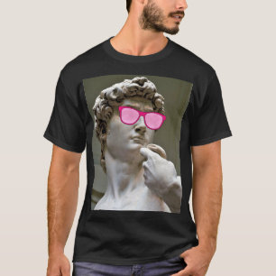 David wears rose coloured glasses T-Shirt