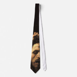 David with the Head of Goliath, Caravaggio Tie