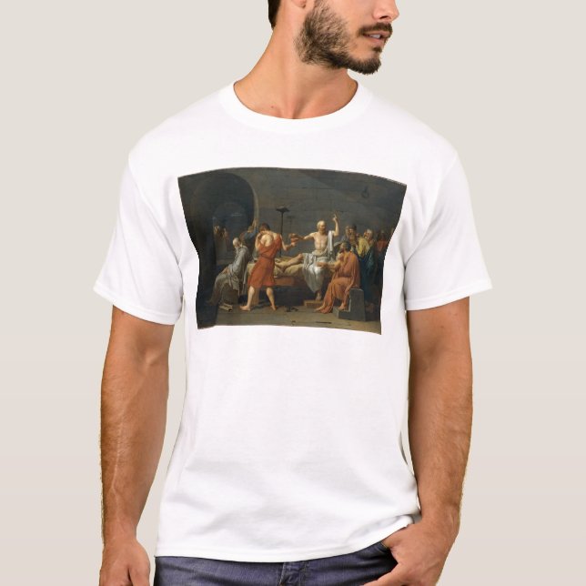 David's Death of Socrates T-Shirt (Front)
