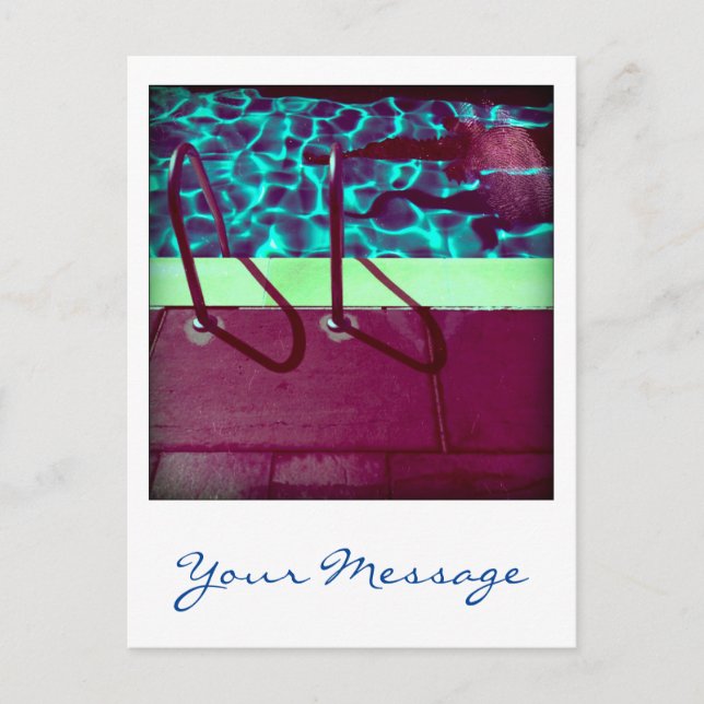 David's Pool 06161 Custom 3d Computer Art postcard (Front)