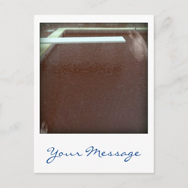 David's Pool 09e05 Custom 3d Computer Art postcard (Front)