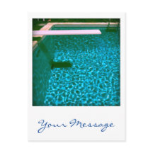 David's Pool 09iso Custom 3d Computer Art postcard