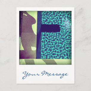 David's Pool 10e05 Custom 3d Computer Art postcard