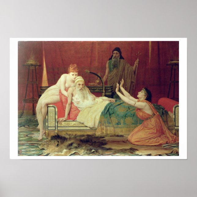 David's Promise to Bathsheba Poster (Front)