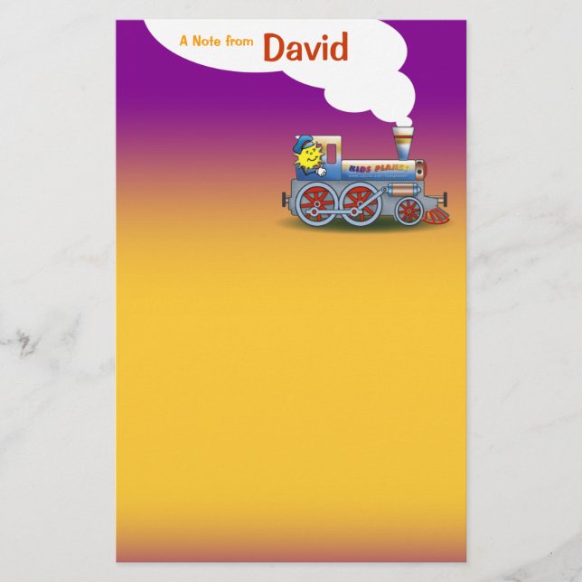 David's Secret Travels Stationery (Front)