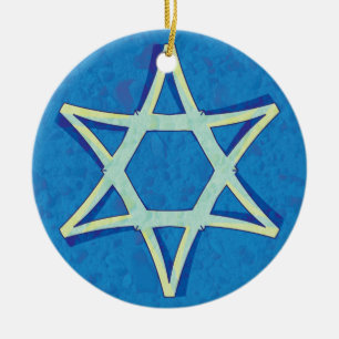 David's Star Hanukkah Ornament