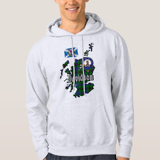 Davidson Clan Badge Hoodie (Front)