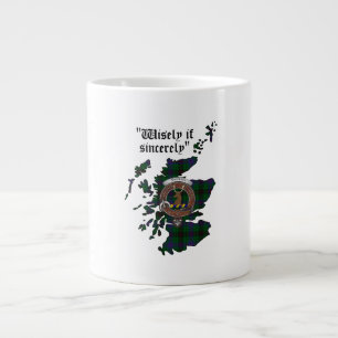 Davidson Clan Badge Jumbo Mug