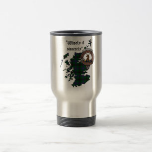 Davidson Clan Badge Travel Mug