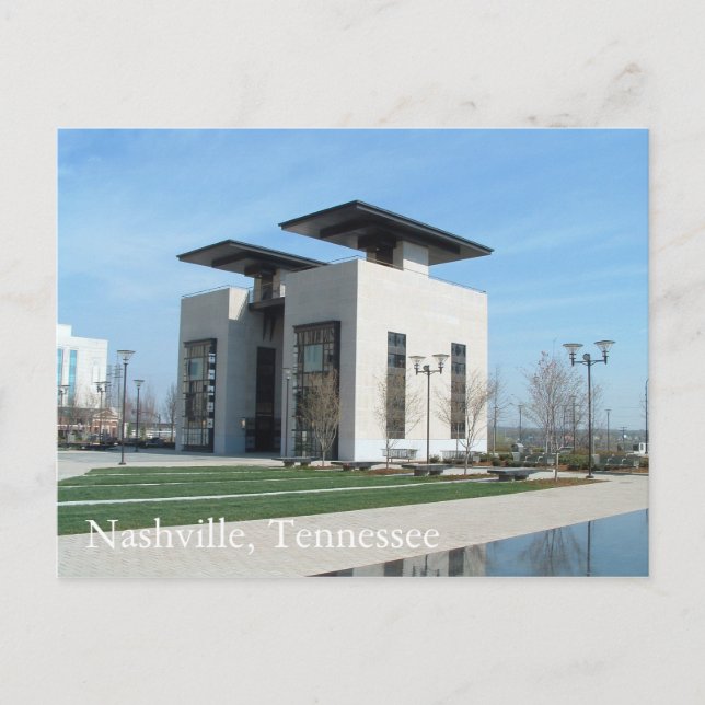 Davidson County Observation Deck Postcard (Front)