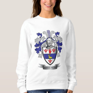 Davidson Family Crest Coat of Arms Sweatshirt