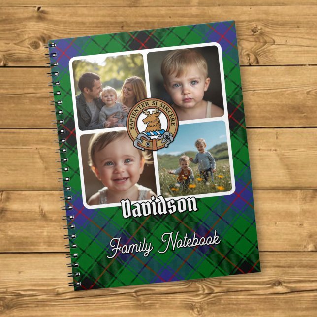 Davidson Family Photo Collage Notebook (Creator Uploaded)