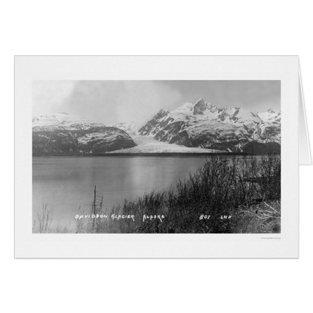 Davidson Glacier Alaska 1914 (Front Horizontal)