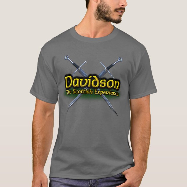 Davidson The Scottish Experience Clan T-Shirt (Front)