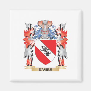 Davies Coat of Arms - Family Crest Magnet