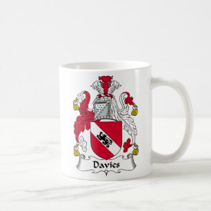 Davies Family Crest Coffee Mug