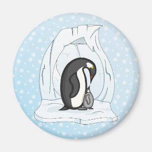 Davin and Annie the Penguins Magnet