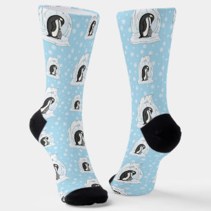 Davin and Annie the Penguins Socks