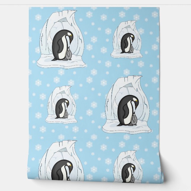 Davin and Annie the Penguins Wallpaper (Unrolling)
