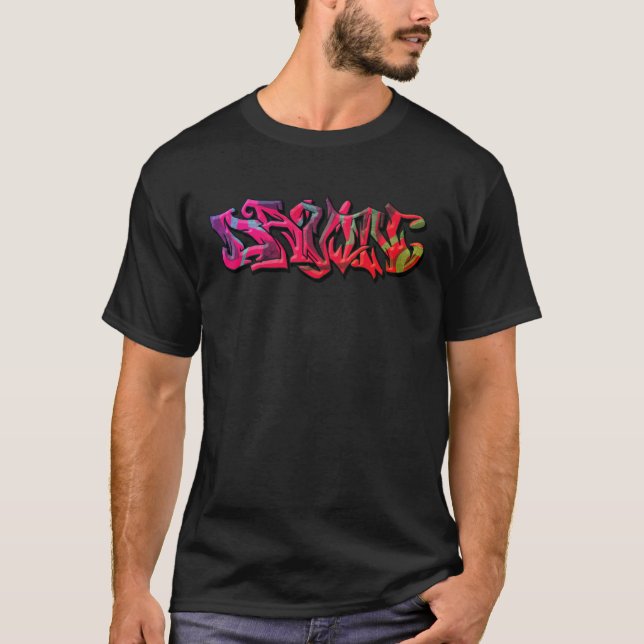 Davin Graffiti Name T-Shirt (Front)