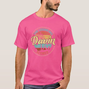 Davin Legend Has Retired Personalised Retirement T-Shirt