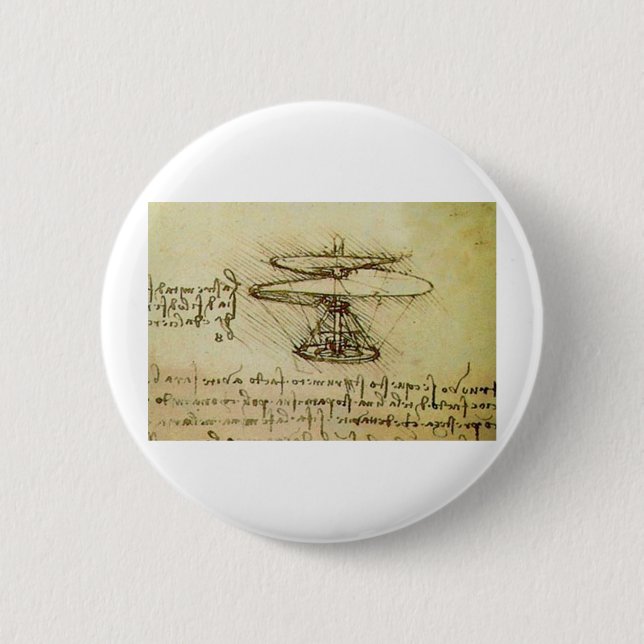 Davinci helicopter Button (Front)