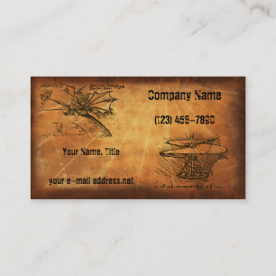DaVinci Inventions, Business Card