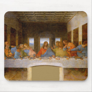 Davinci Last Supper fine art print artwork Mouse Mat