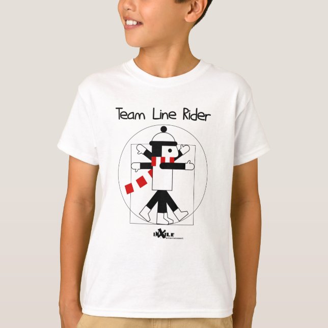 DaVinci LineRider T-Shirt (Front)