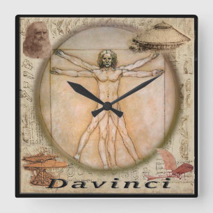 Davinci Square Wall Clock