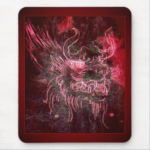 Davinci's Dragon Mousepad