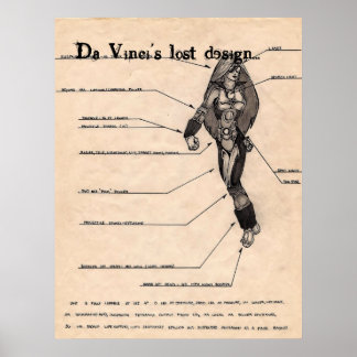 DaVinci's Lost Design Poster