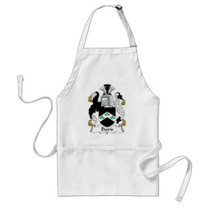 Davis Family Crest Standard Apron