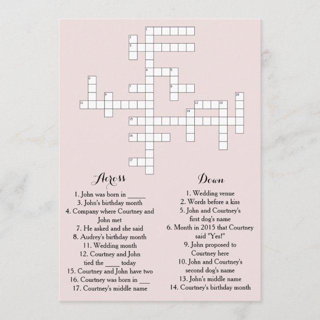 Davis + Harper Menu Card (Front)