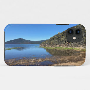 Davis Lake with Lava Rocks, OR iPhone 11 Case