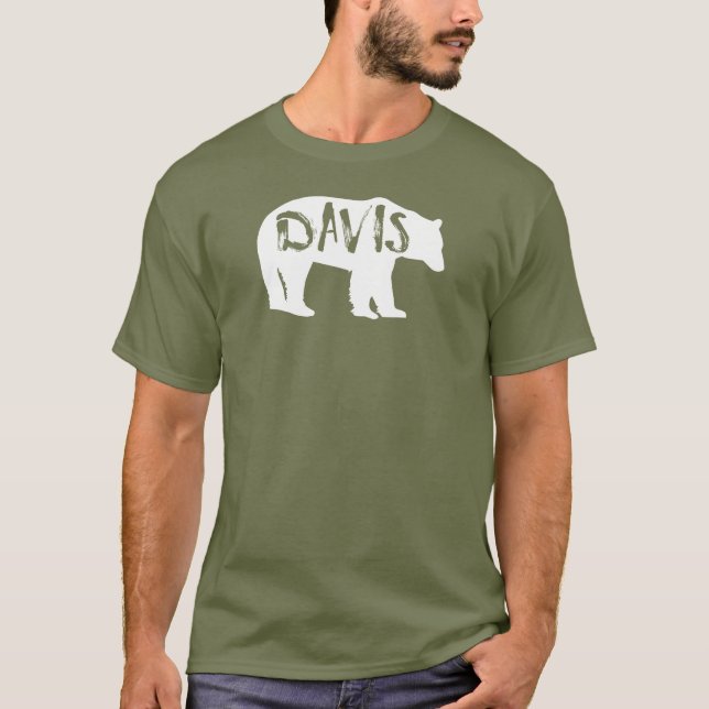 Davis West Virginia Bear T-Shirt (Front)