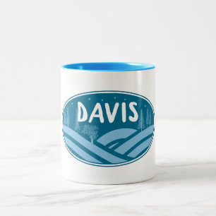 Davis West Virginia Outdoors Two-Tone Coffee Mug