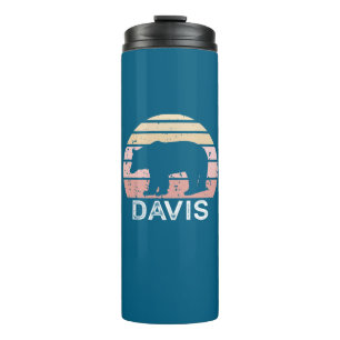 Davis West Virginia Retro Bear Thermal Tumbler