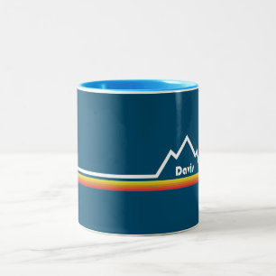 Davis West Virginia Two-Tone Coffee Mug