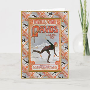 Davos 1906 holiday card