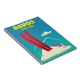 Davos Swiss Alps Notebook