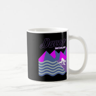 Davos Swiss Alps Switzerland Ski Resort Snowboardi Coffee Mug