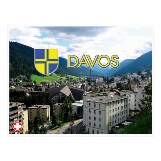 Davos - Switzerland Postcard
