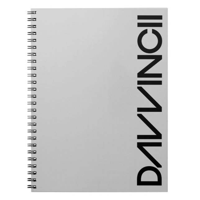 Davvincii Notebook (Front)